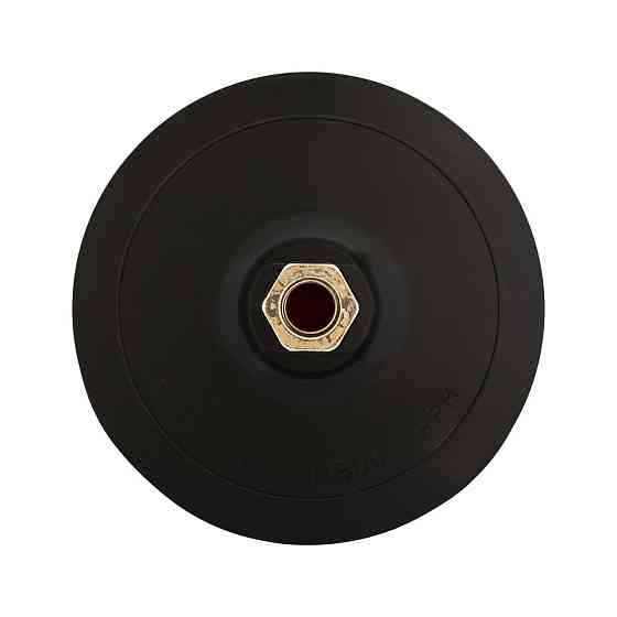 Платформа для круга шлифовального MASTERTOOL с липучкой Velcro Ø 125 мм 3 мм М14 со стержнем 08-6000 Харків