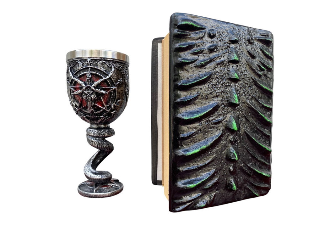 Подарочный набор Бокал 3 Бафомет и Блокнот 3 Око Лесного Дракона Київ - зображення 4