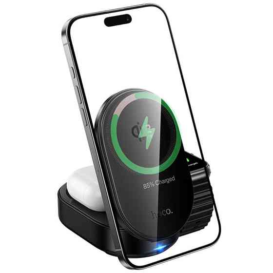 БЗУ Hoco CQ23 Pole Qi2.2 3-in-1 Херсон