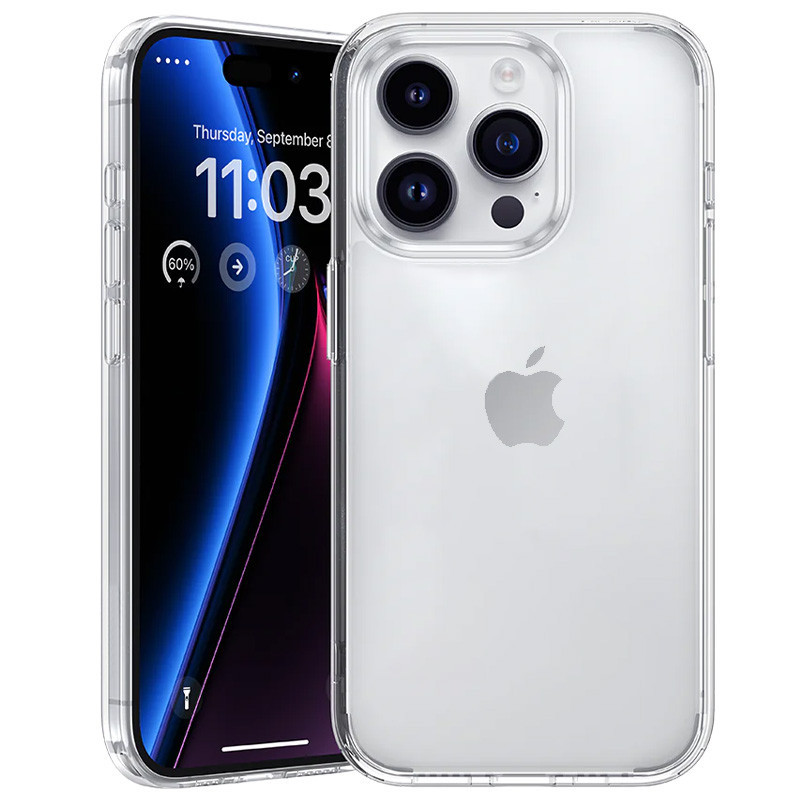TPU чехол Epic Transparent 1,5mm для Apple iPhone 16 Pro Max (6.9") Херсон - зображення 1
