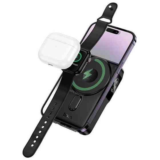 Портативное ЗУ Power Bank Hoco Q48 Core PD20W с БЗУ+iWatch 10000 mAh Херсон