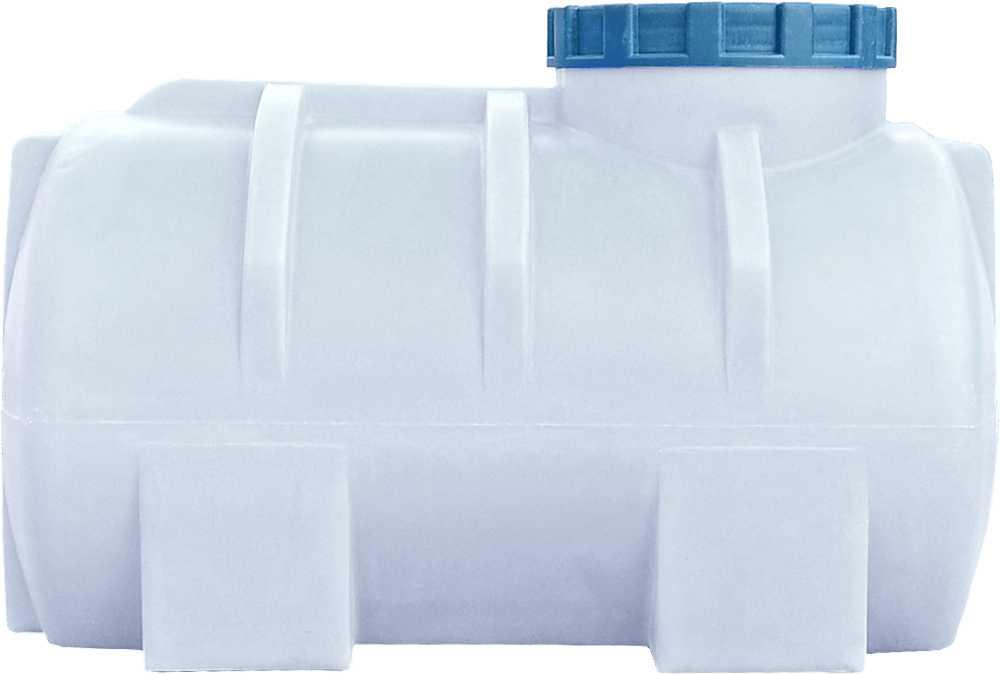 Емкость 250 л горизонтальная ГО ПБ белая Київ - зображення 6