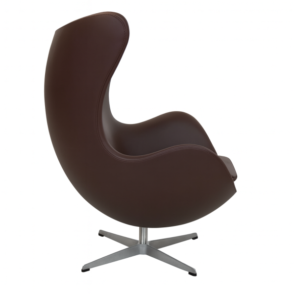 Дизайнерське крісло Егг тканина та екошкіра коричневий, білий, червоний, жовтий Днепр - изображение 1