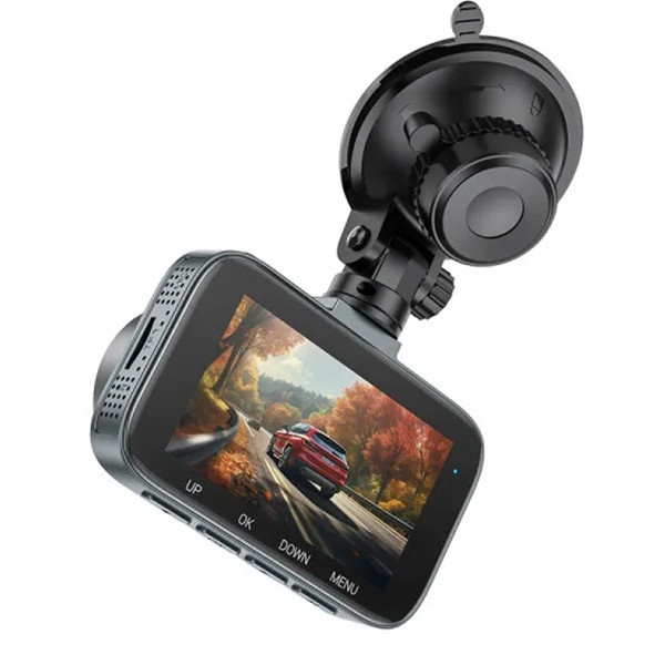 Автомобільний відеореєстратор Hoco DV5 Driving recorder with 3-inch display Iron gray (Код товару:39 Харьков - изображение 5