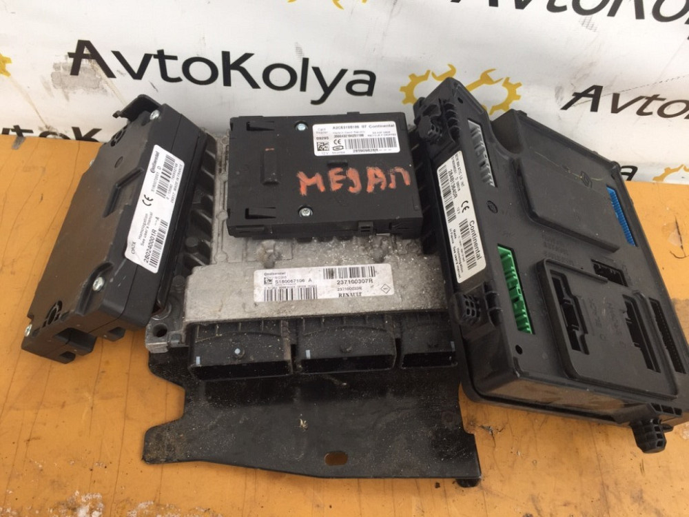 Блок управления двигателем Renault Megane III 1.5 dCi 2009-2013 (237100307R) комплект Ковель - зображення 6