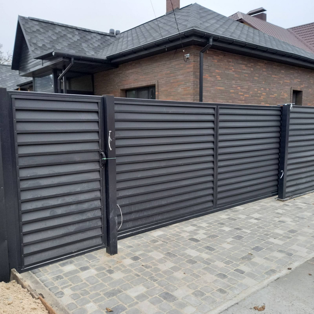 Жалюзний паркан від заводу ПрофАльянс, виготовить жалюзний паркан Чернигов - изображение 2