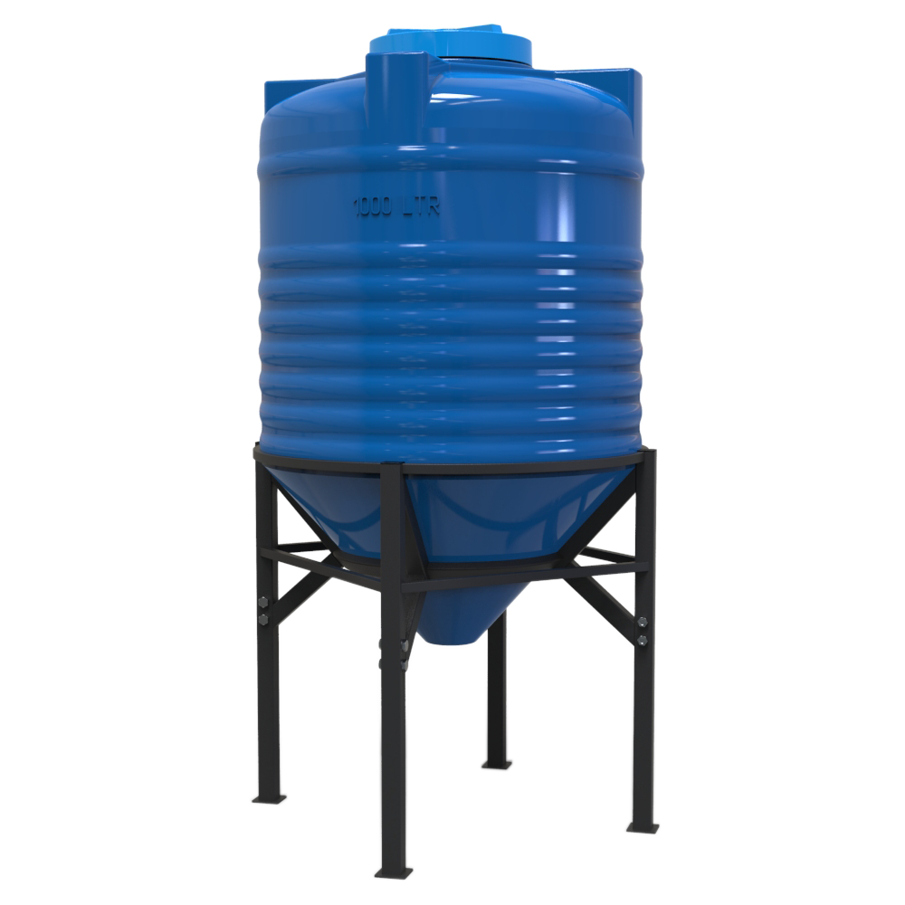 Емкость 1000 л конусная двухслойная Киев - изображение 2