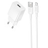 СЗУ Borofone BAS71A Source 10.5W (1USB-A) + кабель USB to MicroUSB Херсон