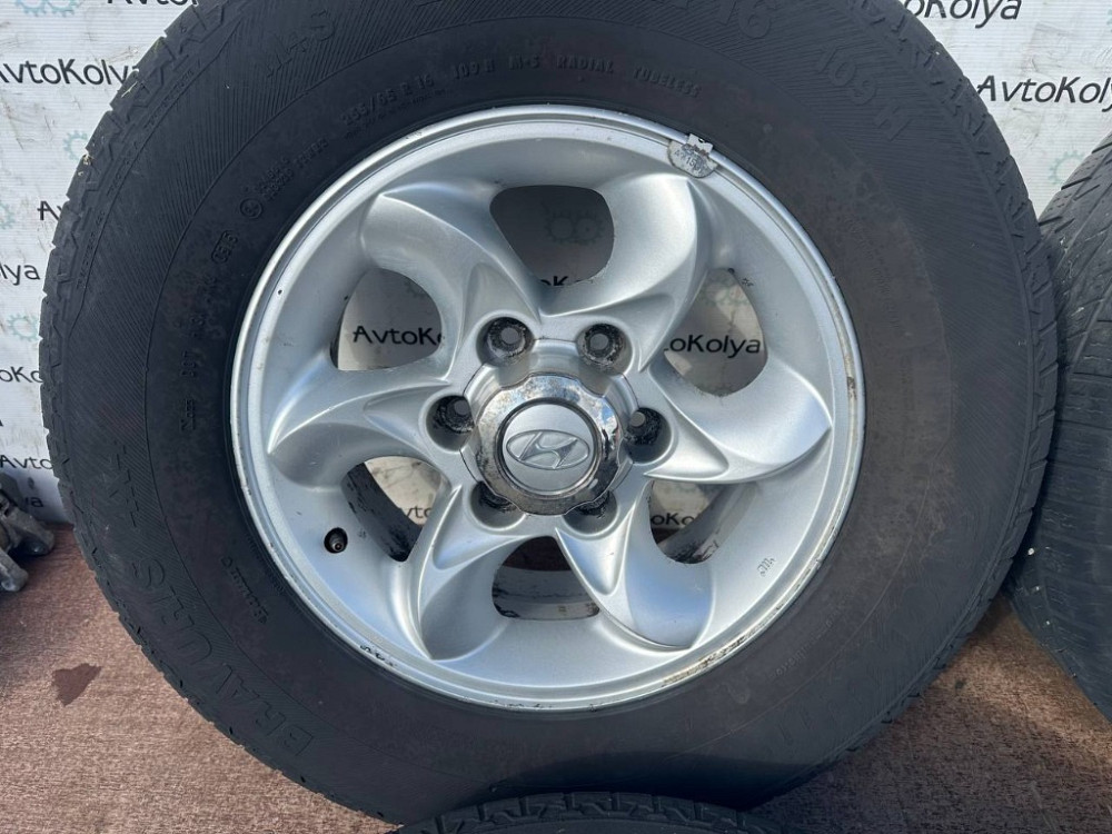 Диск литой с шиной 255/65 R16 Hyundai Terracan 2001-2007 (комплект) Ковель - изображение 5