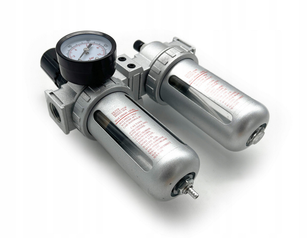 Блок подготовки воздуха с регулятором давления 1/2" AIRKRAFT AFRL804 Харків - зображення 2