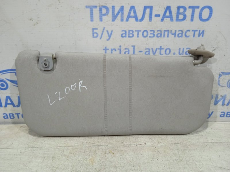 Козырек солнцезащитный правый Mitsubishi L200 KB 2.5 ДИЗЕЛЬ 4D56U 2006 (б/у) Київ - зображення 1