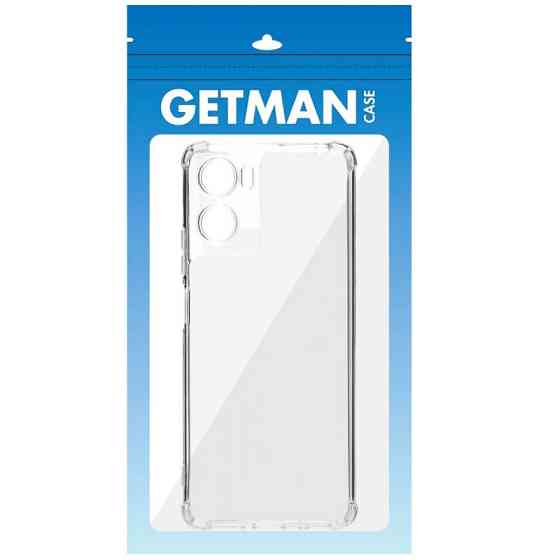 TPU чехол GETMAN Ease logo усиленные углы Full Camera для Motorola Moto G06 Херсон