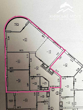 продажа 3-к квартира Киев, Днепровский, 135000 $ Київ - зображення 11