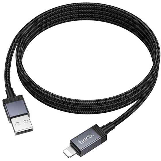 Дата кабель Hoco X118 Generous with display USB to Lightning 2.4A (1m) Херсон