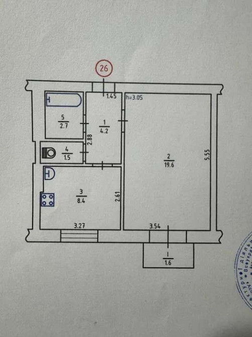Продается 1-но ком квартира на ПЕЧЕРСКЕ, ул. Михаила Бойчука, 15а Київ - зображення 9