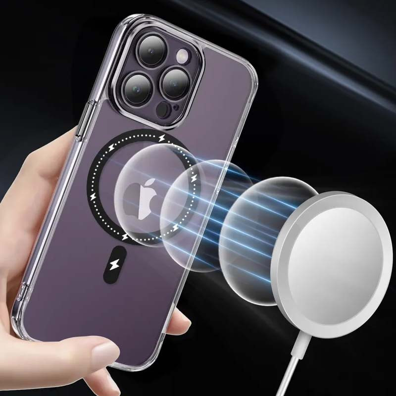 Чехол TPU+PC Colorful with MagSafe для Apple iPhone 13 Pro Max (6.7") Херсон - зображення 4