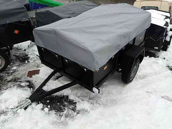 Тент на легковий причіп Павам 2,05 х 1,30 ПВХ Єврофура Барышевка