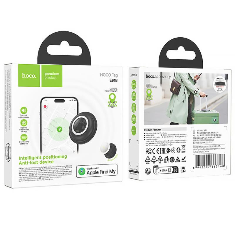 Трекер Hoco E91B Tiger (клейкая основа) 230 mAh Херсон - изображение 6