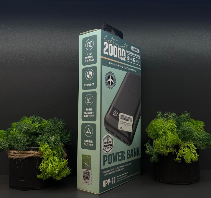 Павербанк Remax 20000 mAh RPP-11 | До 6 зарядок телефону Черновцы - изображение 4