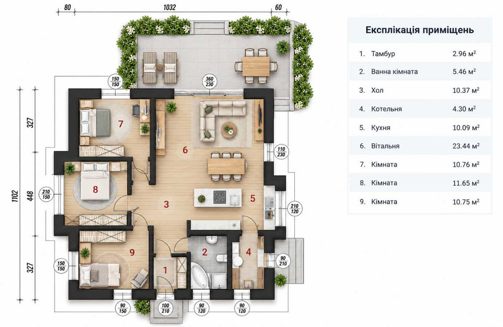 продажа 3-к дом Броварский, Погребы, 113000 $  - изображение 10