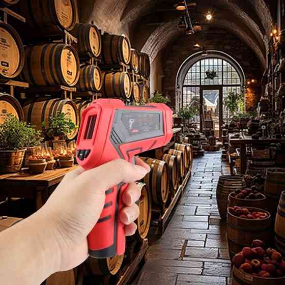 Пирометр технический цв. дисплей, -50-950°C, 12:1, EMS=0,1-1 BENETECH GT313D Харьков