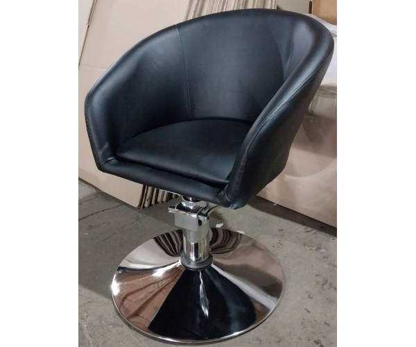 Крісло Мурат Р перукарське чорного кольору Днепр - изображение 3