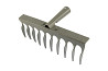 Грабли металлические крученые MASTERTOOL ГУ-10 10 зубов 305х100 мм 14-6206 Харків