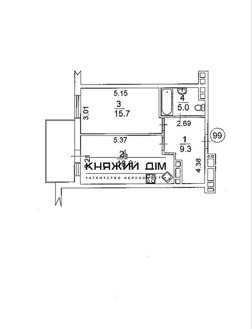 Продаж 1к. квартири ЖК Відпочинок Киев - изображение 6