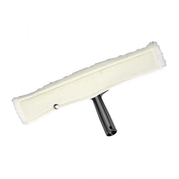 Держатель пластиковый с шубкой и падом для мытья окон 35см Astro 8281YL Київ - зображення 1