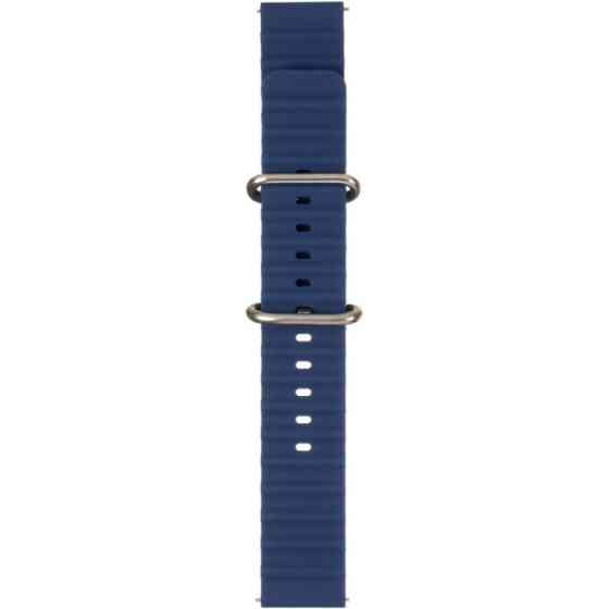 DM Ремінець Flat marine style 20 mm Dark Blue (Код товару:41472) Харків