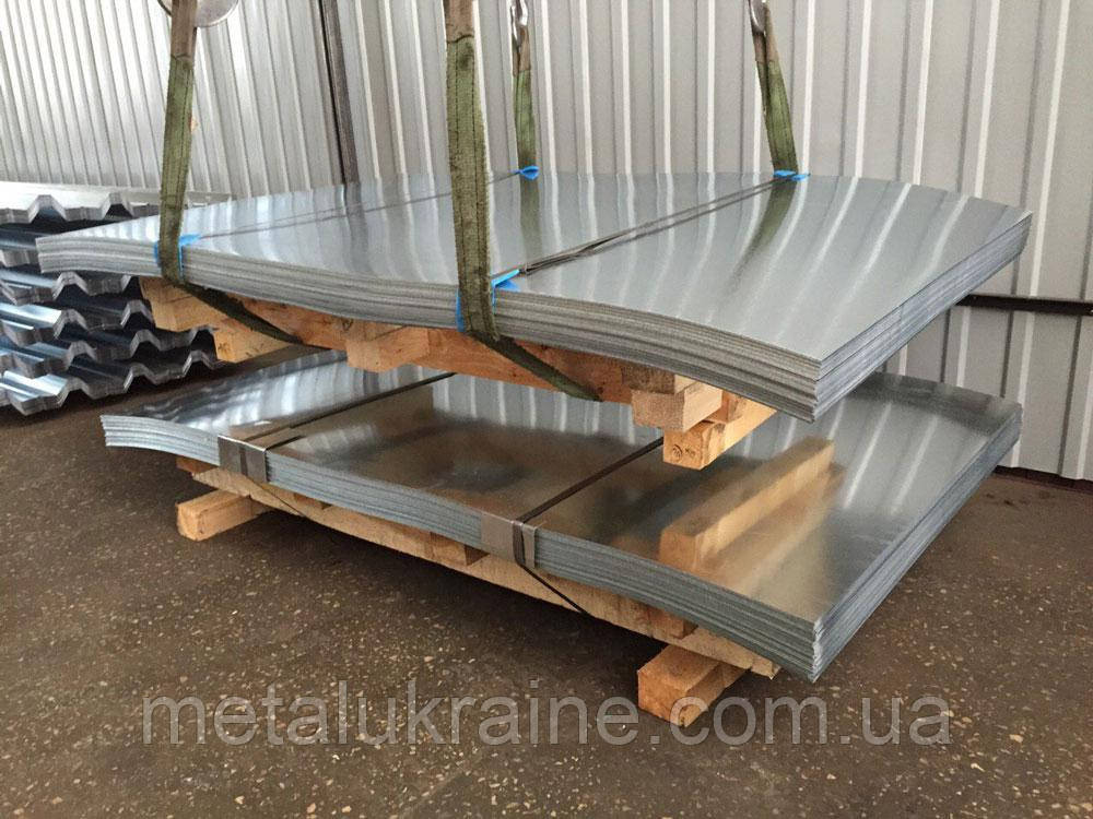 Лист оцинкованый 3х1250х2500мм цинк 275 Київ - зображення 5