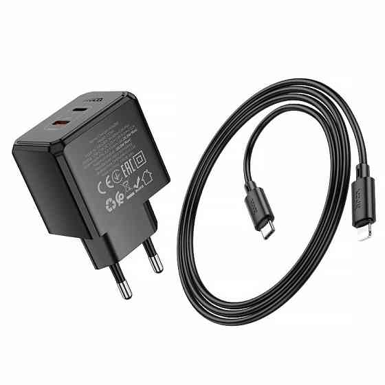 СЗУ Hoco CS16A Wish PD20W (1USB-C/1L) + кабель Type-C to Lightning Херсон