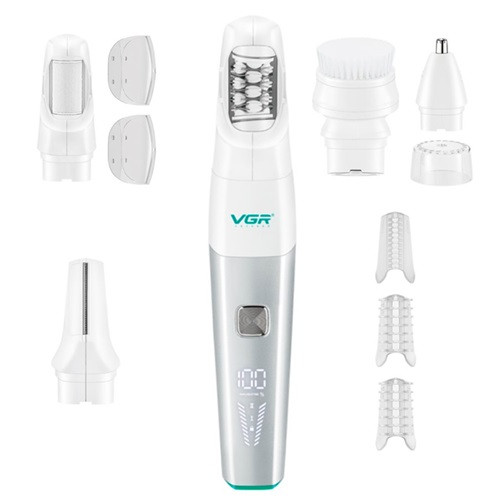 Эпилятор женский VGR 5 в 1 V-752 GREEN зеленый Київ - зображення 1