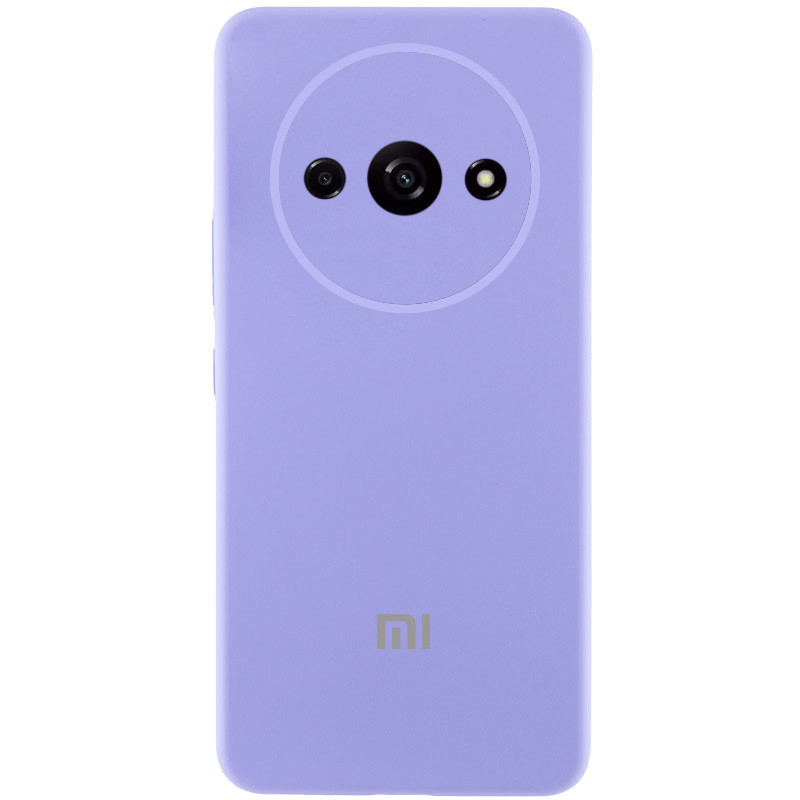 Чехол Silicone Cover Lakshmi Full Camera (AA) with logo для Xiaomi Redmi A3 Херсон - зображення 1