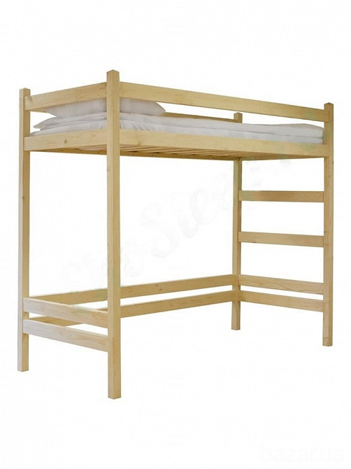 Кровать- чердак из натурального дерева -5000 грн Київ - зображення 2