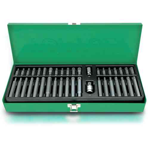 Набор бит TOPTUL 10мм HEX,TORX,SPLINE 40ед. GAAD4002 Харьков