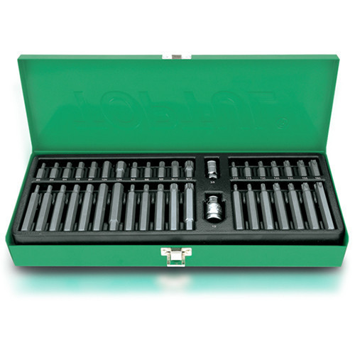 Набор бит TOPTUL 10мм HEX,TORX,SPLINE 40ед. GAAD4002 Харьков - изображение 1