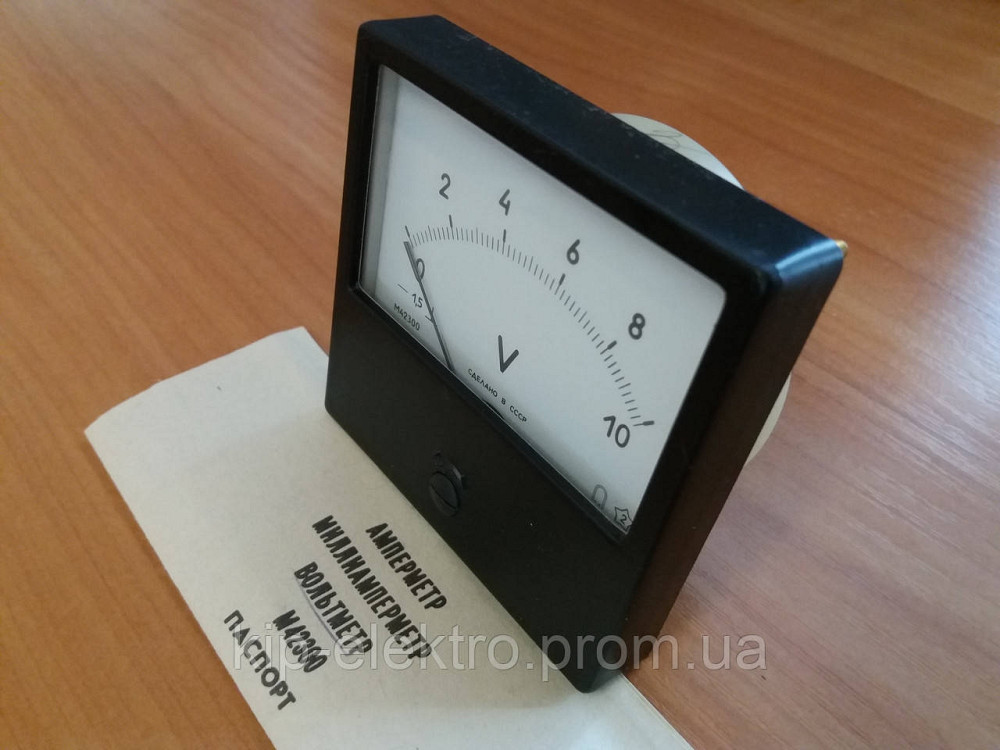Вольтметр щитовой М42300 (М-42300, М 42300) Київ - зображення 3