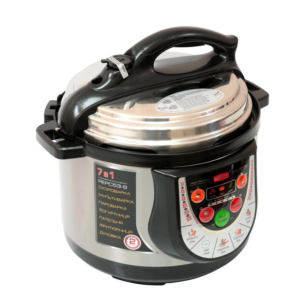 Мультиварка-скороварка Rotex REPС53-B Киев - изображение 2
