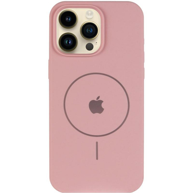 Чехол Silicone Case Full Protective (AA) V2 with MagSafe для Apple iPhone 15 Pro (6.1") Херсон - зображення 2