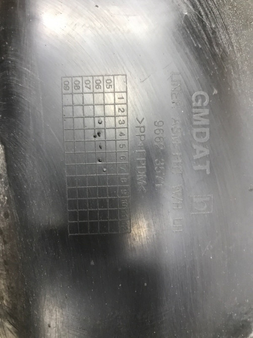 Подкрылок передний левый Chevrolet Captiva 2006-2011 96623571 (Арт. 58252) Киев - изображение 6