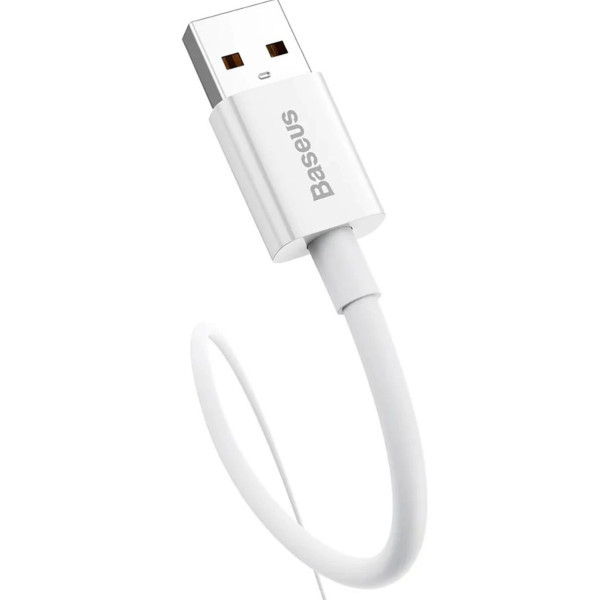 Кабель Baseus Superior Series Fast Charging Data USB to Type-C 100W 1m White (P10320102214-01) (Код  Харків - зображення 4