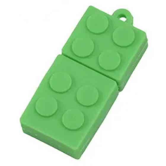 Флеш пам'ять Optima OP-408 Lego 32GB USB2.0 Green (Код товару:12309) Харків