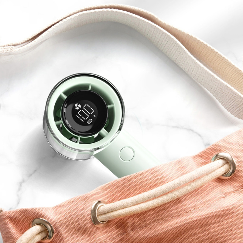 Портативный вентилятор с дисплеем WIWU WI-FS010 Херсон - зображення 4