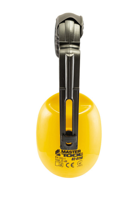 Наушники защитные противошумные MASTERTOOL мягкое регулируемое оголовье III-EN 352-1 SNR 25 dB 82-01 Харьков - изображение 5