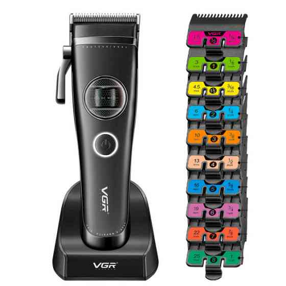 Машинка для стрижки аккумуляторная VGR V-880C BLACK 10 Вт черная Киев