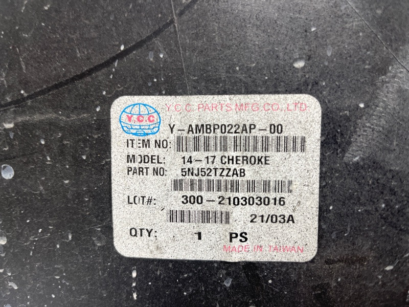 Бампер передний Jeep Cherokee 2013-2019 5NJ52TZZAC (Арт. 71833) Київ - зображення 10