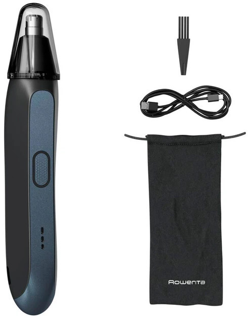 Триммер для носа и ушей Rowenta NOSE TRIMMER TN3720E0 черный Київ - зображення 1