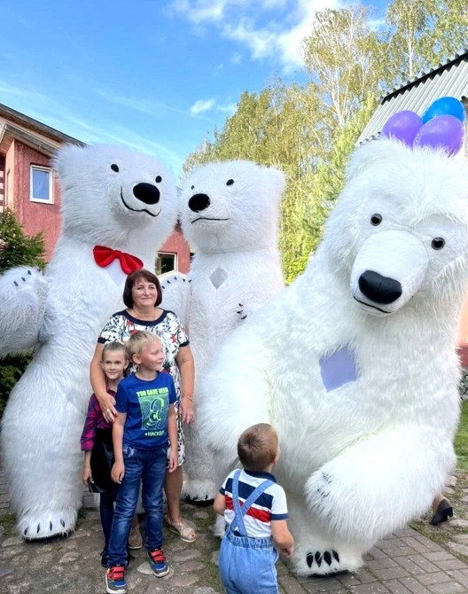 Белый медведь Ужгород заказать поздравление на вашу дату Ужгород - изображение 4