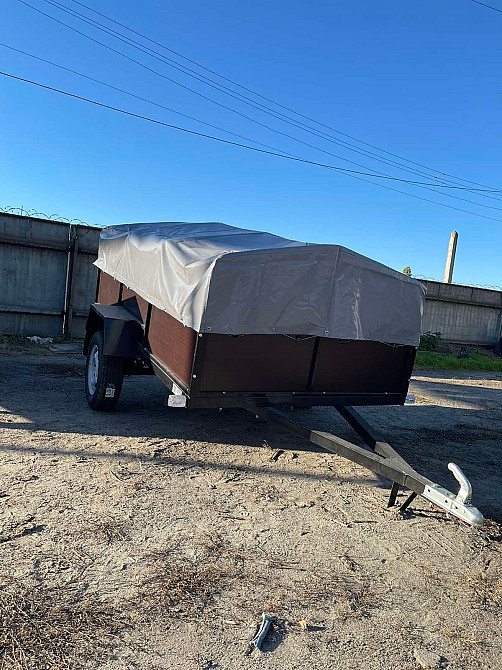 Новий одновісний причіп від виробника Дніпро-200 бакелітовий, бакеліт 9мм Любомль - изображение 1